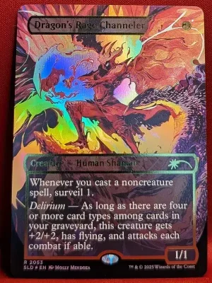 FOIL Dragon's Rage Channeler (2053) from Secret Lair Drop Series Magic the Gathering Proxy