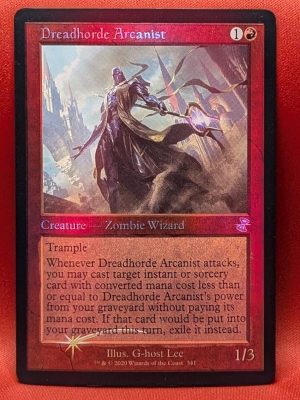 FOIL Dreadhorde Arcanist from Time Spiral: Remastered Magic the Gathering Proxy