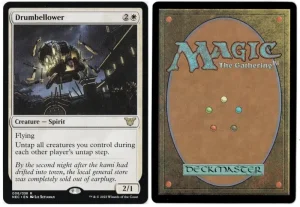 Drumbellower from Commander: Kamigawa: Neon Dynasty Magic the Gathering Proxy