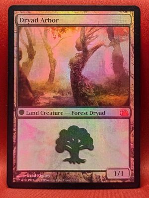 FOIL Dryad Arbor from the Vault: Realms Magic the Gathering Proxy