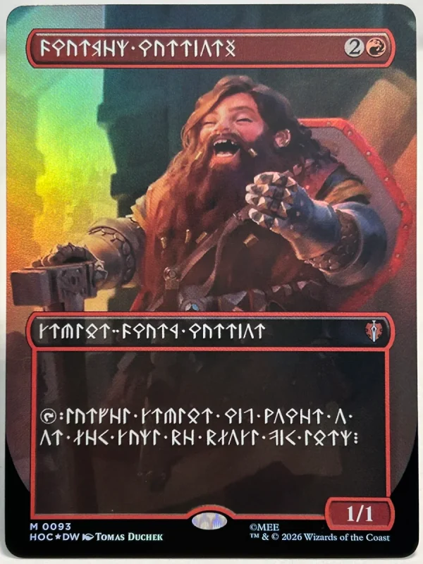 Dwarven warriors – mtg proxy