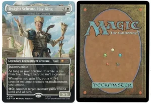 Dwight Schrute, Hay King (Heliod, Sun-Crowned) from Secret Lair Drop Series Magic the Gathering Proxy