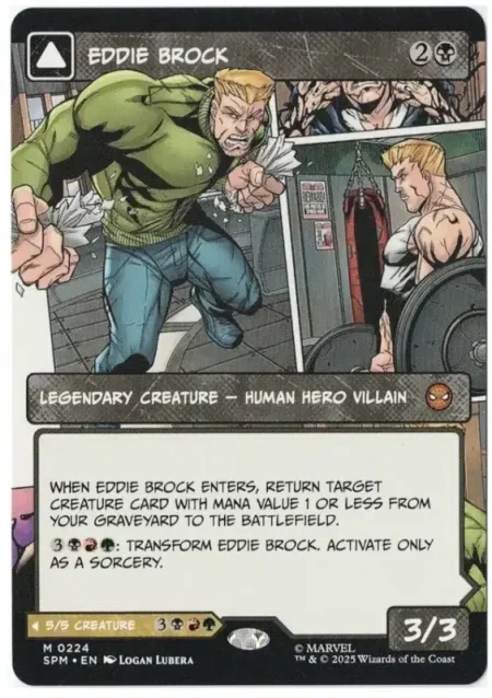 Eddie Brock Venom Magic the Gathering Proxy