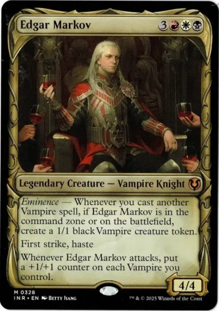 Edgar Markov Showcase Magic the Gathering Proxy