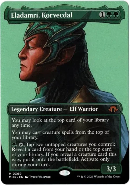 Eladamri Korvecdal Borderlss Magic the Gathering Proxy