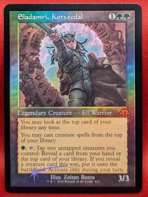 FOIL Eladamri, Korvecdal (Retro Frame) from Modern Horizons 3 Magic the Gathering Proxy