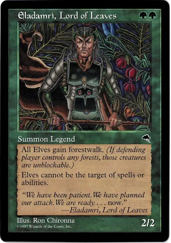 Eladamri Lord Of Leaves 1 Magic the Gathering Proxy