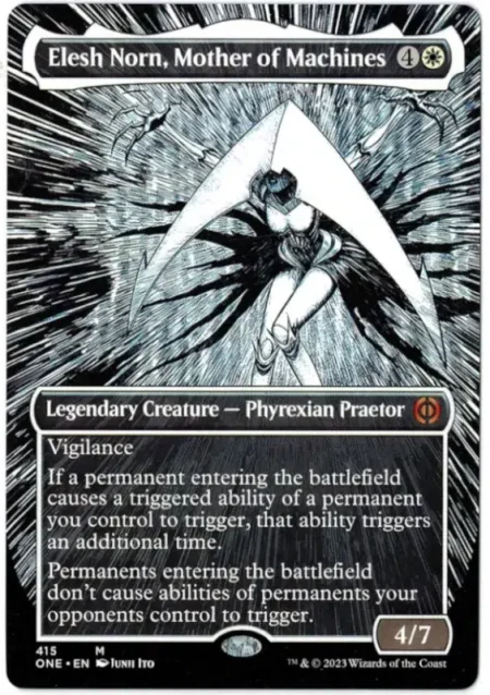 Elesh Norn Borderless Magic the Gathering Proxy