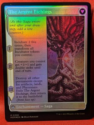 FOIL Elesh Norn (Serial Numbered 001/500) from March of the Machine Magic the Gathering Proxy