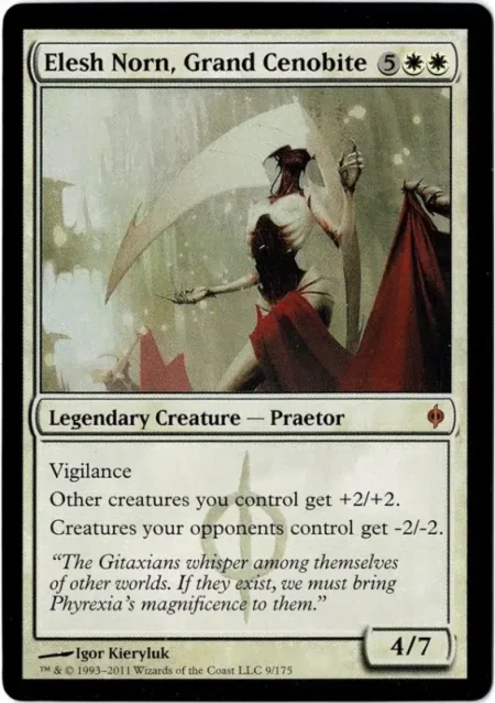 Elesh Norn Grand Cenobite Magic the Gathering Proxy