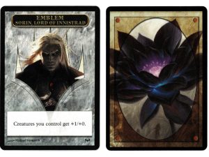 EMBLEM Sorin Lord of Innistrad from Dark Ascension Proxy