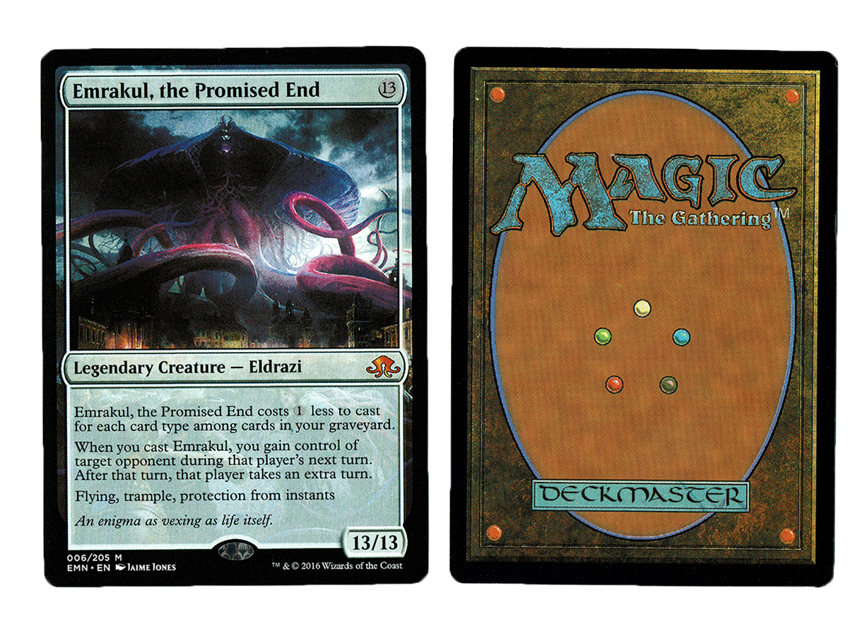 Emrakul 80 ct Ultra PRO Gaming Supply NEUF the Promised End manches