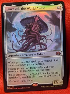 FOIL Emrakul, the World Anew from Modern Horizons 3 Magic the Gathering Proxy