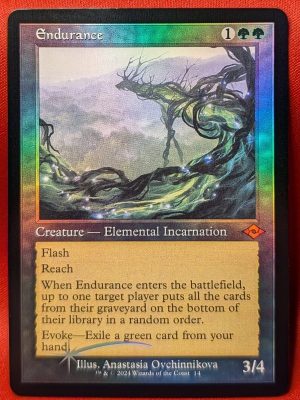 FOIL Endurance (Retro Frame) from Modern Horizons 2 Timeshifts Magic the Gathering Proxy