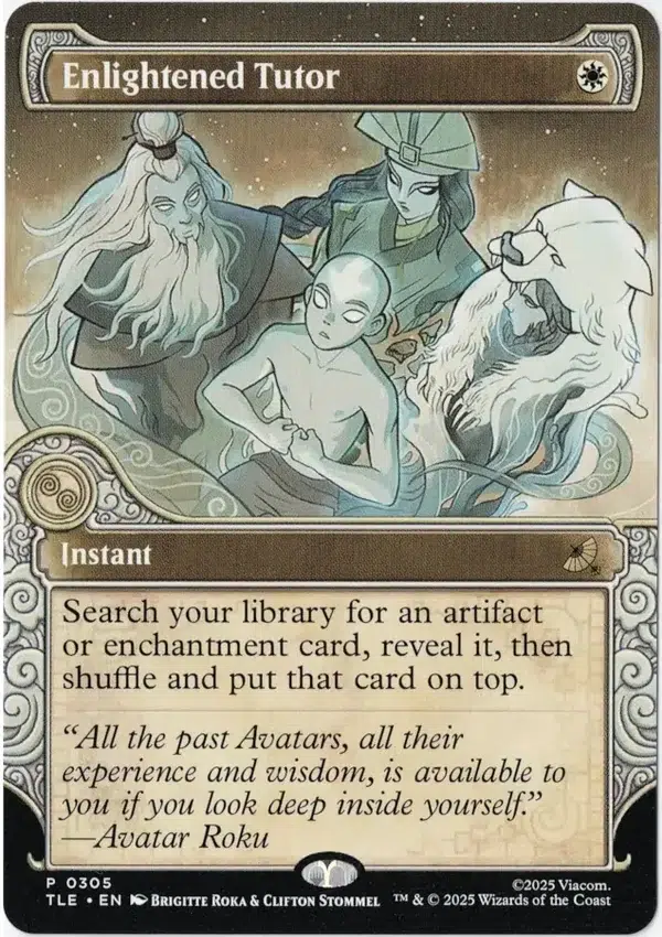 Enlightened Tutor Tle Magic the Gathering Proxy