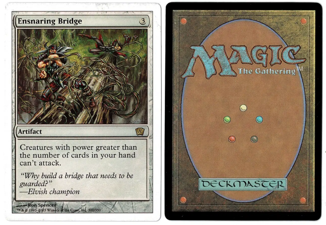 MTG Ensnaring Bridge 罠の橋 4枚セット 日)罠の橋 / Ensnaring Bridge【7ED】 No.294｜MtG通販サイト