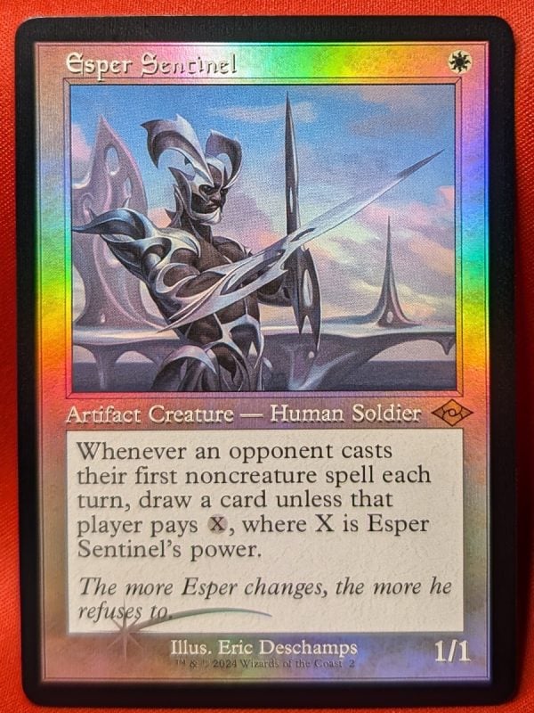 FOIL Esper Sentinel (Retro Frame)