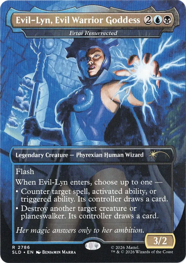 Evil lyn evil warrior goddess – mtg proxy