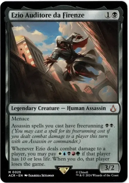 Ezio Auditore Da Firenze Magic the Gathering Proxy