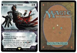 Ezio Auditore da Firenze (Showcase) from Universes Beyond: Assassin's Creed Magic the Gathering Proxy