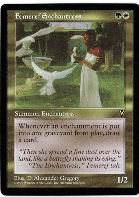 Femeref Enchantress Magic the Gathering Proxy