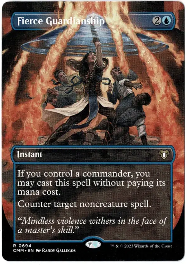 Fierce Guardianship CMM 1 Magic the Gathering Proxy
