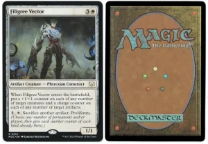 Filigree Vector from Commander: March of the Machine Magic the Gathering Proxy
