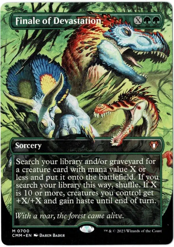 破滅の終焉/Finale of Devastation Misprint Finale of Devastation Magic the Gathering Proxy