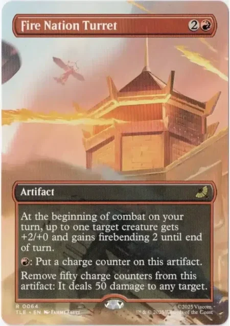 Fire Nation Turret Magic the Gathering Proxy