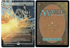 Flawless Maneuver (Borderless) from Commander Masters Magic the Gathering Proxy