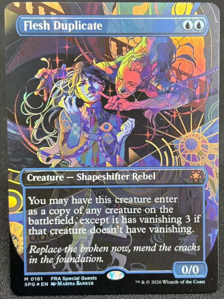 FOIL Flesh Duplicate from Special Guests Magic the Gathering Proxy
