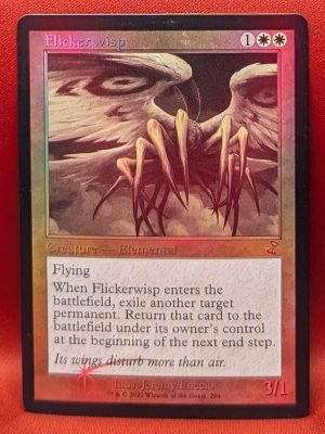 FOIL Flickerwisp from Time Spiral: Remastered Magic the Gathering Proxy