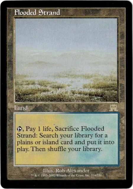 Flooded Strand Ons Magic the Gathering Proxy