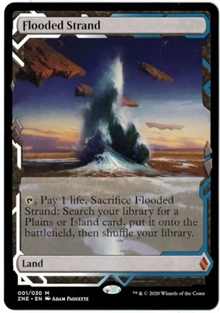 Flooded Strand Zen Magic the Gathering Proxy