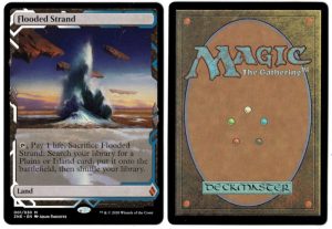 Flooded Strand from Zendikar Rising Expeditions Magic the Gathering Proxy