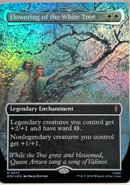Flowering of the white tree – magic the gathering proxy