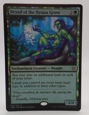 FOIL Dryad of the Ilysian Grove (Extended Art) from Theros Beyond Death Proxy