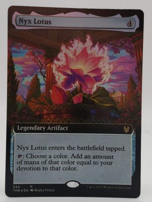 FOIL Nyx Lotus (Extended Art) from Theros Beyond Death Proxy