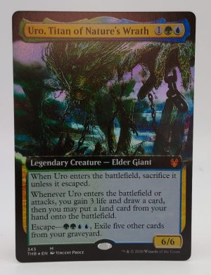 FOIL Uro, Titan of Nature’s Wrath from Theros Beyond Death Proxy