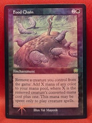 FOIL Food Chain from Mercadian Masques Magic the Gathering Proxy