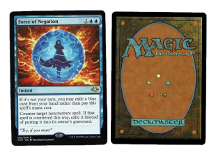 Force of Negation from Modern Horizons Proxy