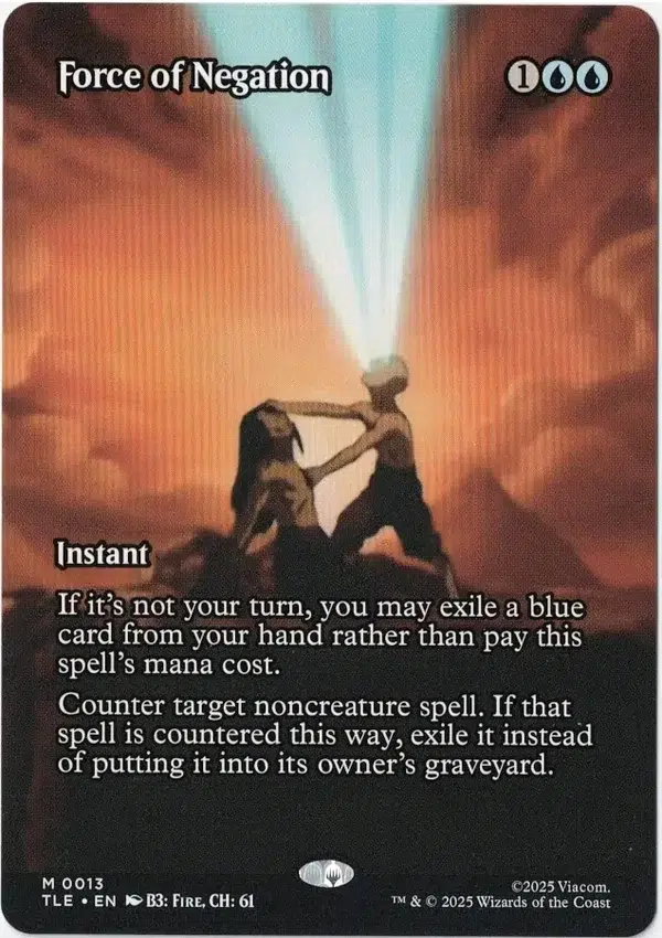 Force Of Negation Avatar Magic the Gathering Proxy