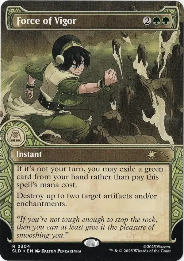 Force Of Vigor Tle Magic the Gathering Proxy