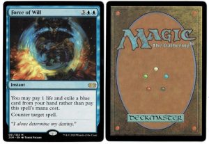 Force of Will from Double Masters Magic the Gathering Proxy