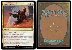 Forth Eorlingas! from Commander: The Lord of the Rings: Tales of Middle-earth Magic the Gathering Proxy
