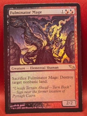 FOIL Fulminator Mage from Shadowmoor Magic the Gathering Proxy