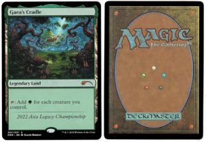Gaea's Cradle from 2022 Asia Legacy Championship Magic the Gathering Proxy