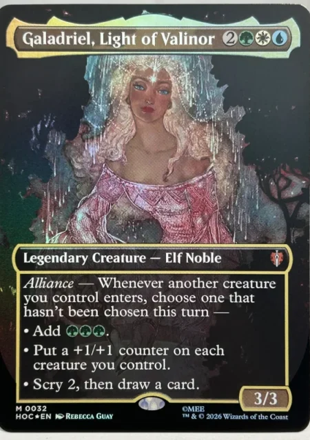 Galadriel light of valinor – mtg proxy