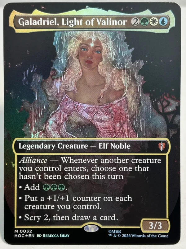 Galadriel light of valinor – mtg proxy