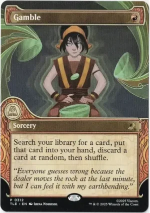Gamble (Showcase) from Avatar: The Last Airbender: Eternal-Legal Magic the Gathering Proxy